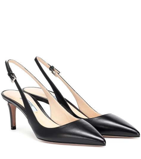 prada black slingbacks|Prada slingback shoes review.